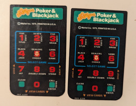 Las Vegas Poker and Blackjack Intellivision Game 1979 CIB Box Tested Fast