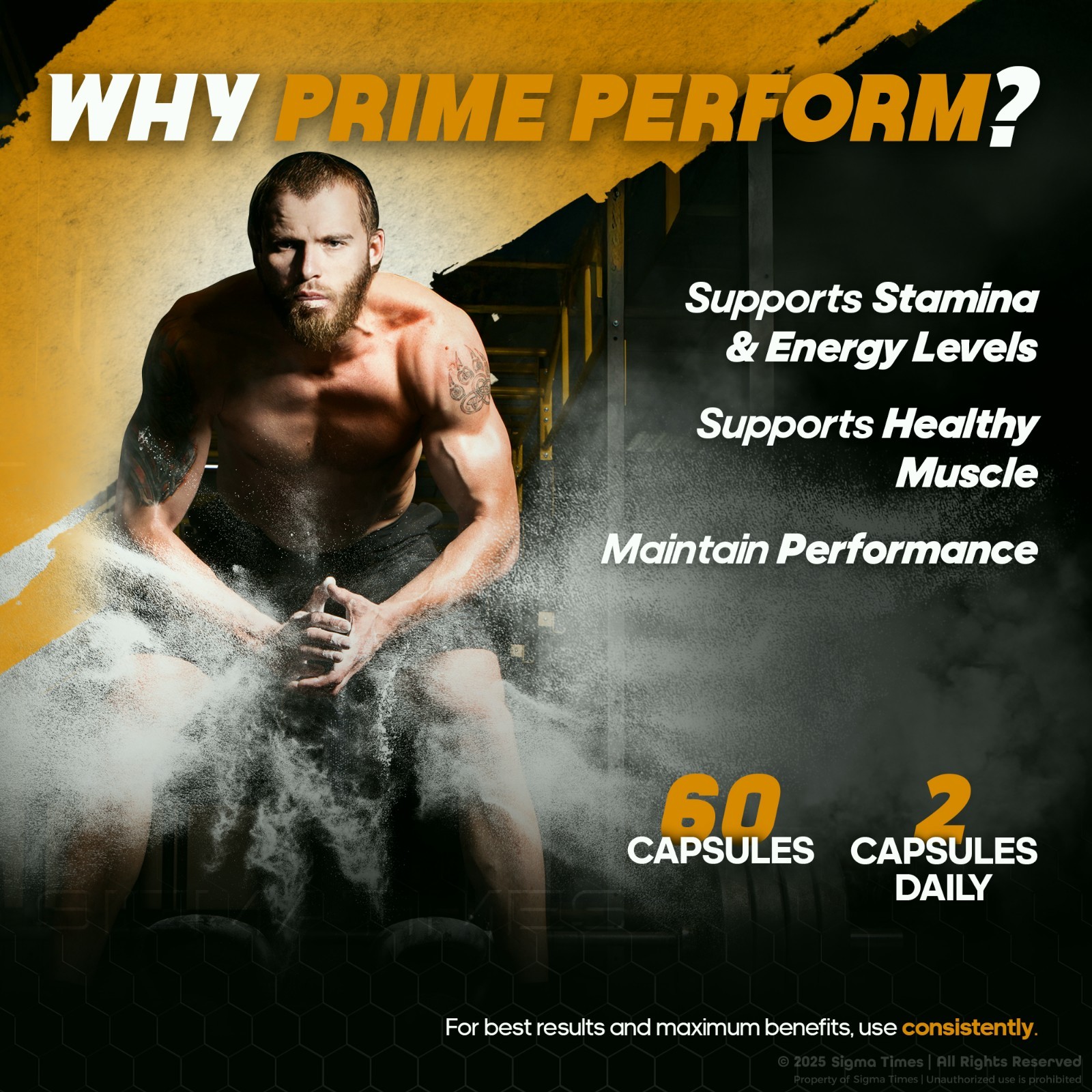 Prime Perform for Men, PrimePerform Advanced Male Health Support 60ct ...