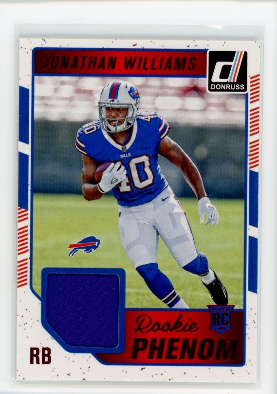 2016 Donruss #5 Jonathan Williams Rookie Phenom Jersey Relics