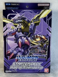 digimon card game wolf of friendship Amazon.com: BANDAI | Digimon Card Game: Starter Deck - Wolf of Friendship  (ST16) | Card Game | Ages 6+ | 2 Players