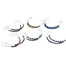 2Pcs Boxed Colorful Brackets Dental Fake Braces Temporary Tooth Decoration