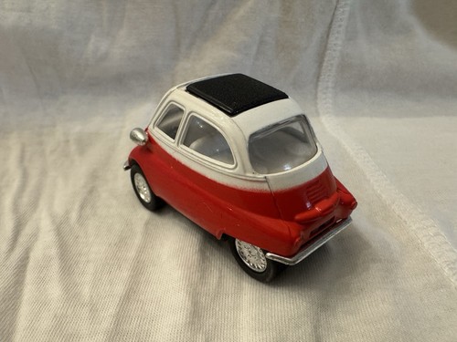Modell Auto mit Rückzugsmotor kinsmart BMW Isetta 1:38 - Bild 3 von 5