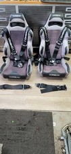Mustang Corbeau Seat Pair Microsuede With Safety Harness