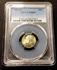 1953 S Roosevelt Silver Dime! PCGS MS66! Album Toning! ENN Coins