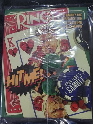 The Ring Magazine April - Print Edition, SEALED, Fast Shipping! VERY RARE!!