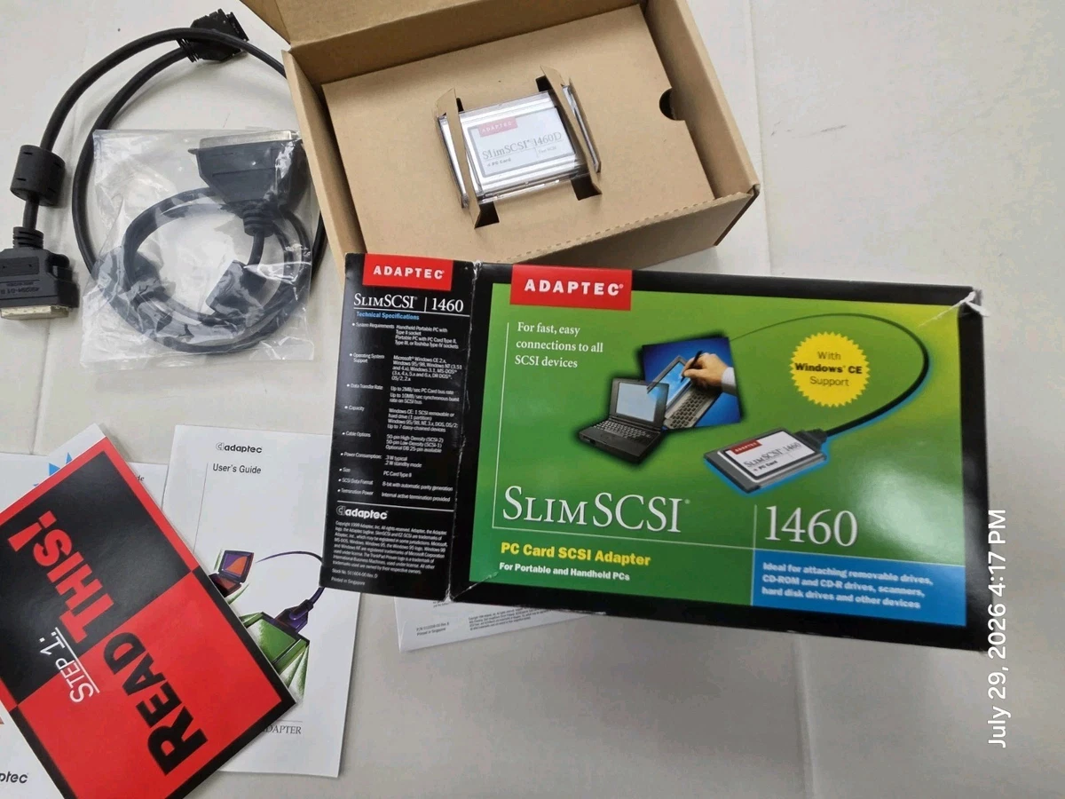 PCMCIA TYPEⅡ SCSI-Ⅱ PC CARD PC PCMCIA Type II Laptop Port