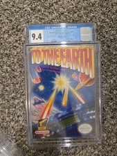 To the Earth (Nintendo Entertainment System, 1990) CGC 9.4 A+ Not VGA/PSA/Wata