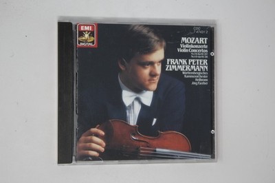 Mozart Violin Concertos CD Frank Peter Zimmermann Emi Digital