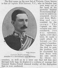 CHARLES FITZCLARENCE VC Recipient of the Victoria Cross - Antique Print 1900