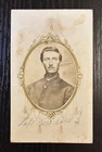 Original 1861-1865 Civil War CDV Photo of Union Capt.  with Name on back