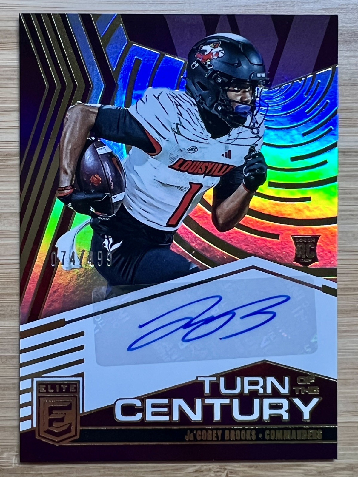 2025 Donruss Elite Turn of the Century - Ja'Corey Brooks  #TOC-JBR /499 Auto RC