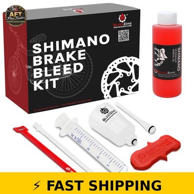 BleedZone Shimano Brake Bleed Kit - 120ml Mineral Oil