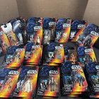 HUGE LOT OF STAR WARS POWER OF THE FORCE ORANGE BACK LEIA LUKE 1:18 ACTION FIGUR