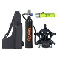 Mini Scuba Tank with Full Face Snorkel Mask,Lung Tank,Diving Tank,Pool Training