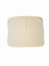 Vintage Carters Cream Cotton Waffle Weave Thermal Baby Blanket Made In USA