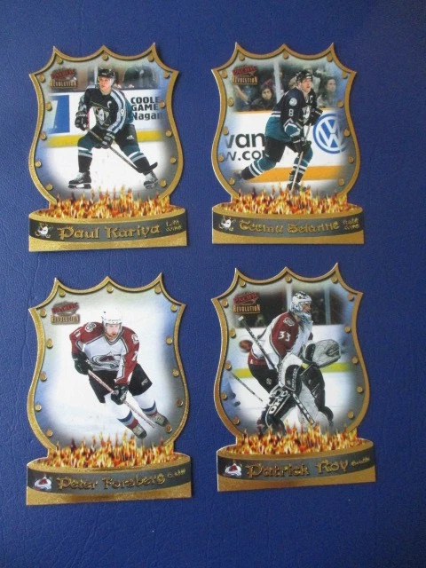 1997-98 Pacific Revolution NHL Icons Complete Set 10 Gretzky Jagr Bure Yzerman - Image 2 of 4