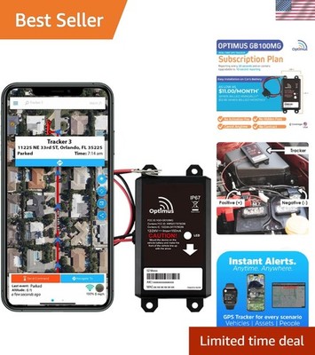 Cost-Effective Wired GPS Tracker for Vehicles - Instant Alerts & Monitoring
