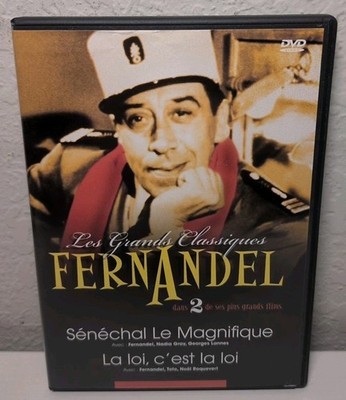 Fernandel #2-Seneschal The Magnificent/The Law Is The Law DVD Import B301