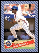 Bobby Bonilla 1993 Hostess #3 New York Mets MLB READ FREE SHIPPING AutographDen