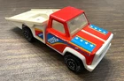 Tonka 1979 Vintage Rebel Racer Tow Truck Race Car Hauler Metal Pressed Steel