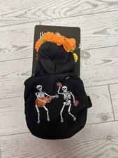 Thrills  Chills Collection Day of the Dead Reptile Costume For Bearded Dragons