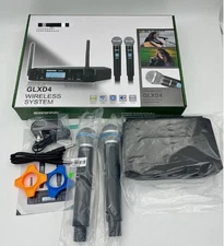 New GLXD4+BETA58A Vocal Dual Channel Wireless Microphone System UHF Handheld