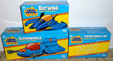 DC Super Powers Supermobile Batwing and The Invisible Jet McFarlane Toys