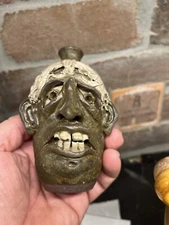 Sandy Cole NC Potter Face Jug 