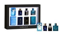 Versace Mens Deluxe Miniature Fragrance Collection Gift Set 4 X 5ml Aftershaves Versace Mens Deluxe Miniature Fragrance Collection Gift Set 4 X 5ml Aftershaves