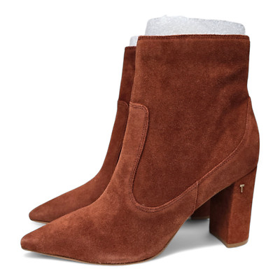 Ted Baker Nyshaa High Heeled Boots Schwarz Wildleder - Damen Stiefeletten