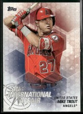 2018 Topps Update #IA-43 Mike Trout An International Affair