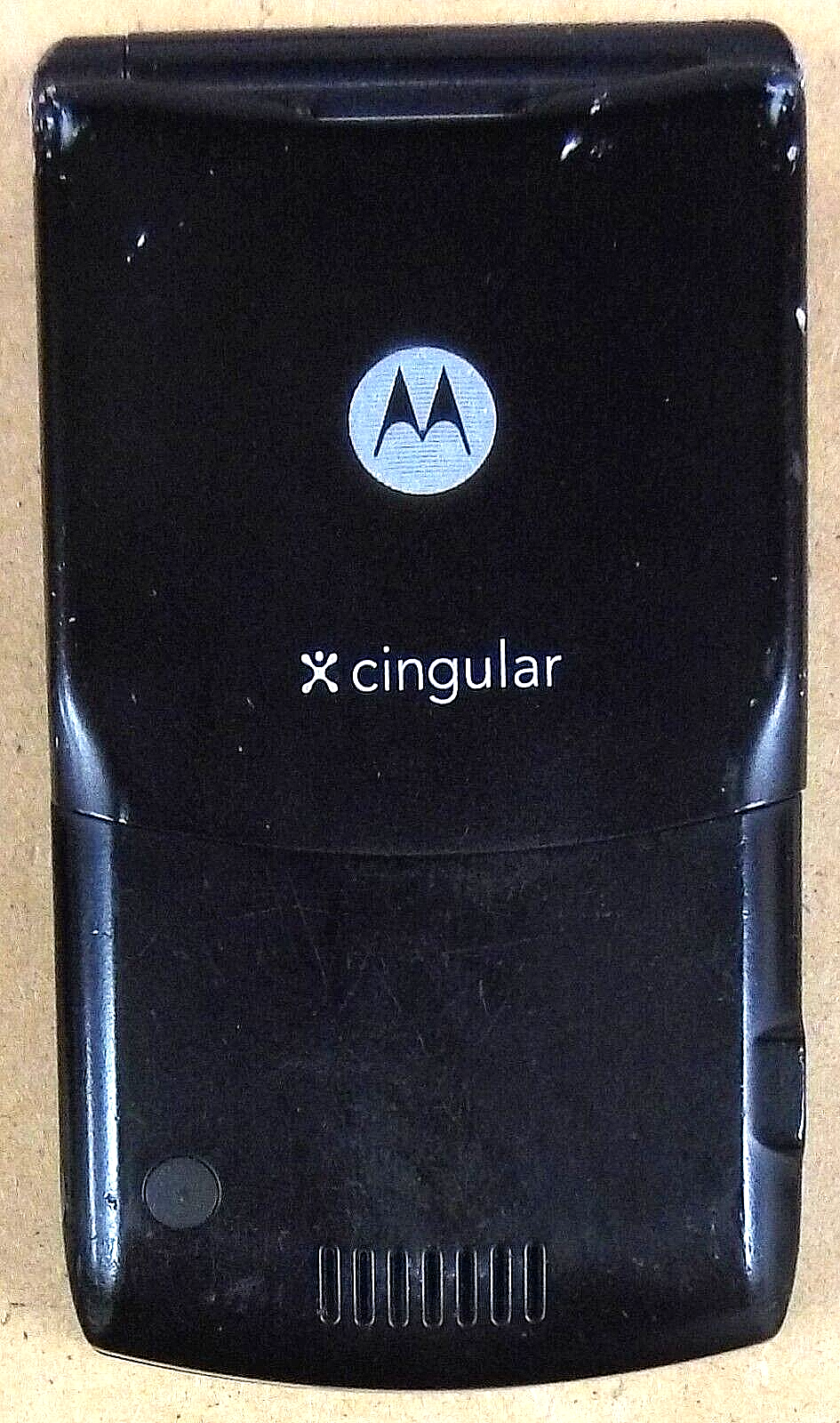 Cingular Razor Motorola RAZR V3 - Black ( AT&T / Cingular ) Cellular Flip Phone ...