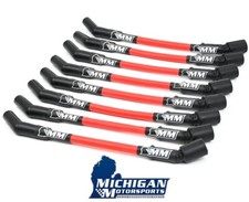 Michigan Motorsports Ls Truck Spark Plug Wire Set - Red 10mm Lm7 Lq4 Lr4 L33 Lq9
