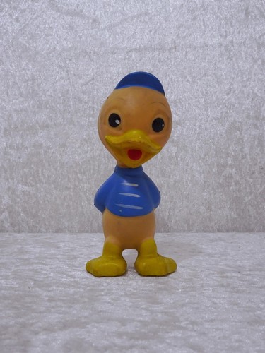 Walt Disney Design Kunststoff Figur Tick Trick Track - Vintage 1964 - 13,5 cm