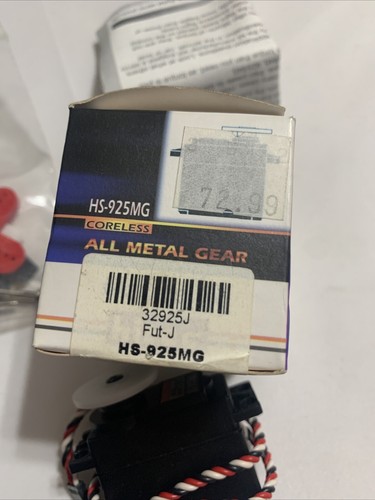 HITEC HS-925MG METAL GEARED Coreless SERVO TESTED & WORKING NOS Rc Car New - Picture 4 of 8
