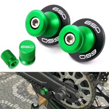 For Kawasaki Z650 RS Ninja 650 Versy 650 CNC Swingarm Spool Sliders Stand Screw