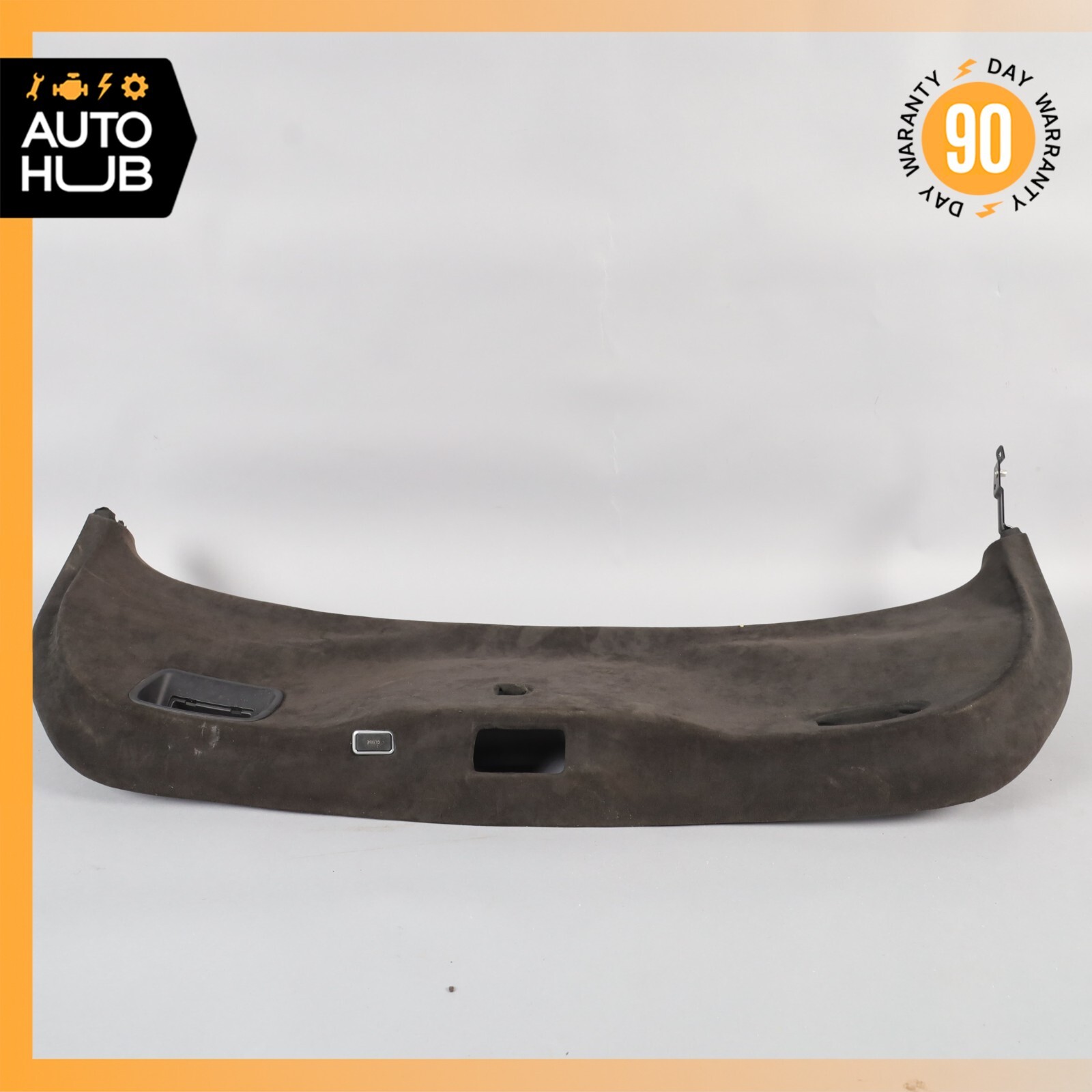 11-16 Ferrari FF F151 Rear Trunk Boot Lid Trim Cover Suede Black OEM 40k