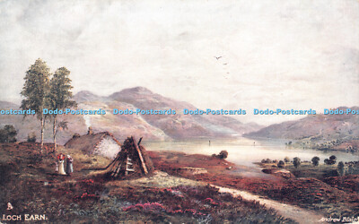 R467342 Loch Earn Scotch Lochs Tuck Oilette Serie IV 7166