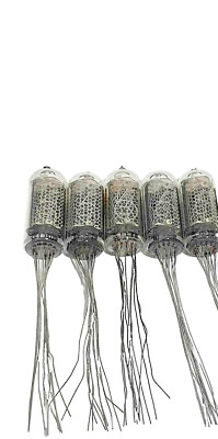 IN8-2 IN-8-2  NIXIE TUBE FOR  CLOCK / MELZ /LOT OF 5 Pcs.