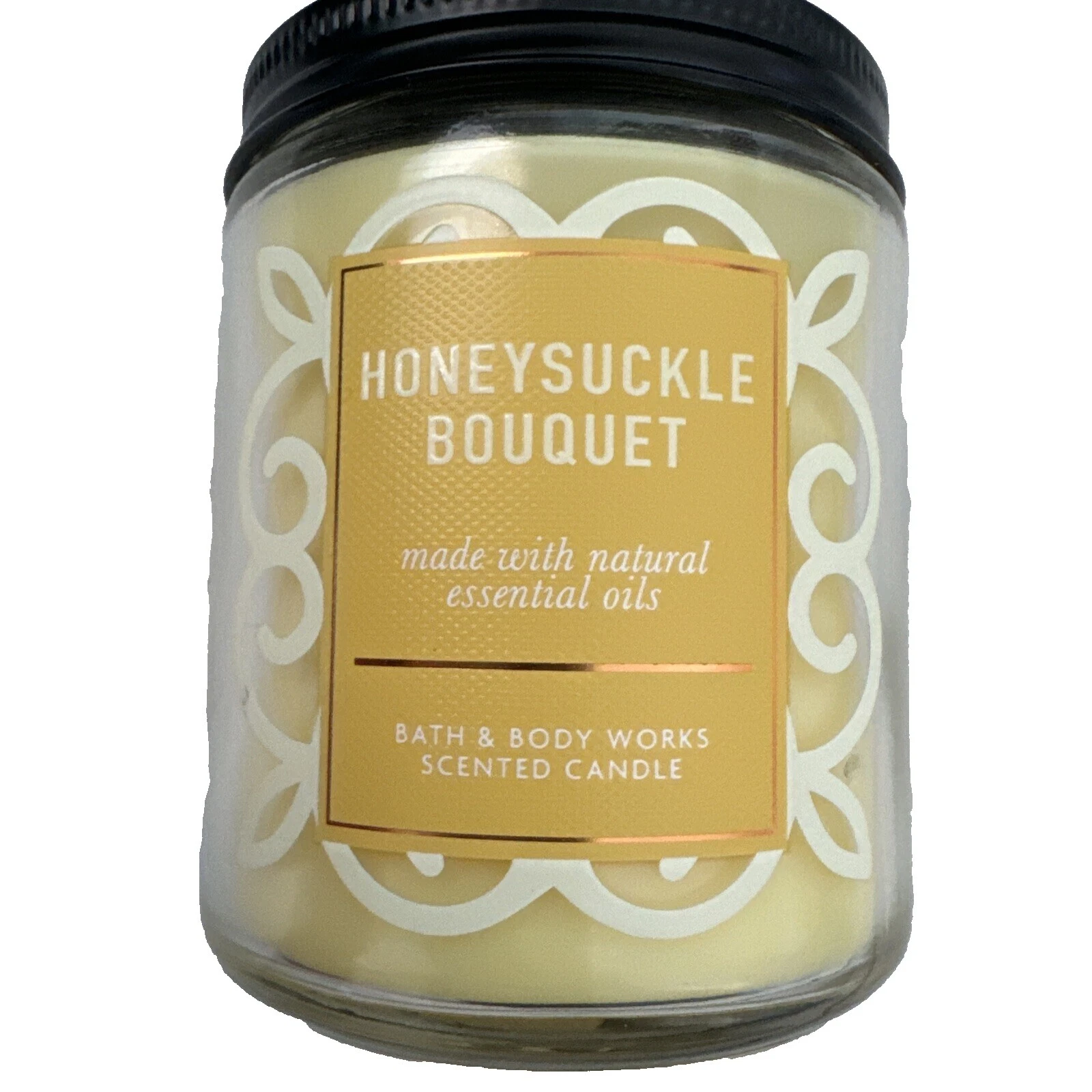 Bath & Body Works Madressilva Cera de Soja Velas Decorativas