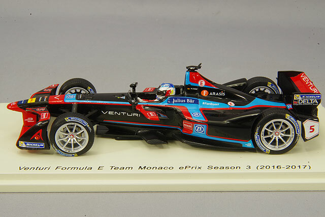 Spark S5912 Faraday Future Dragon Formula E 2016-2017 - J D'Ambrosio 1/43 Scale