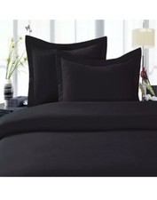 Elegant Comfort 1500 TC Wrinkle,Fade and Stain Resistant 4-Pc Sheets, King, Blk