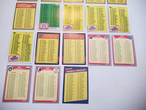 Large Baseball Lot With Unmarked X-Lists Fleer Stickers & HR Legends (45) Mantle - Picture 11 of 14