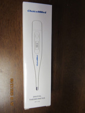 2 Digital Thermometer Oral Rectal Maxillary ChoiceMMed