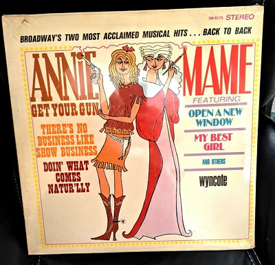 SEALED ANNIE GET YOUR GUN /MAME (SELECTIONS FROM) WYNCOTE RECORDS LP 1967 STEREO