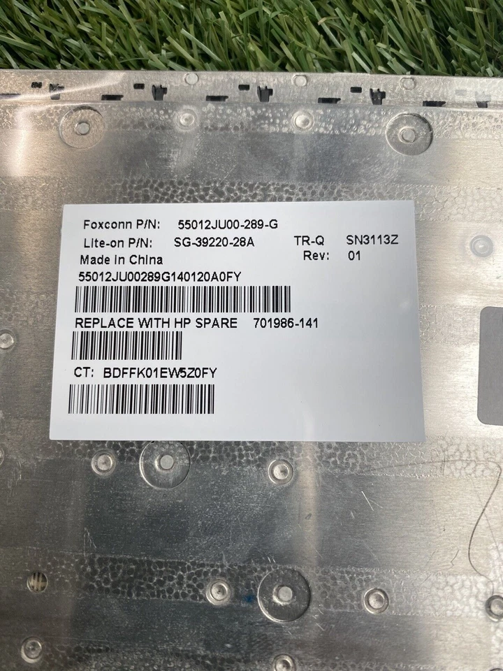 New Genuine HP 701986-141 EliteBook 8570P Keyboard With Point Stick - Turkish - Image 4 of 4