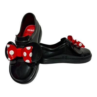 MINI MELISSA DISNEY MINNIE GIRLS MULTICOLOR BLACK SLIP