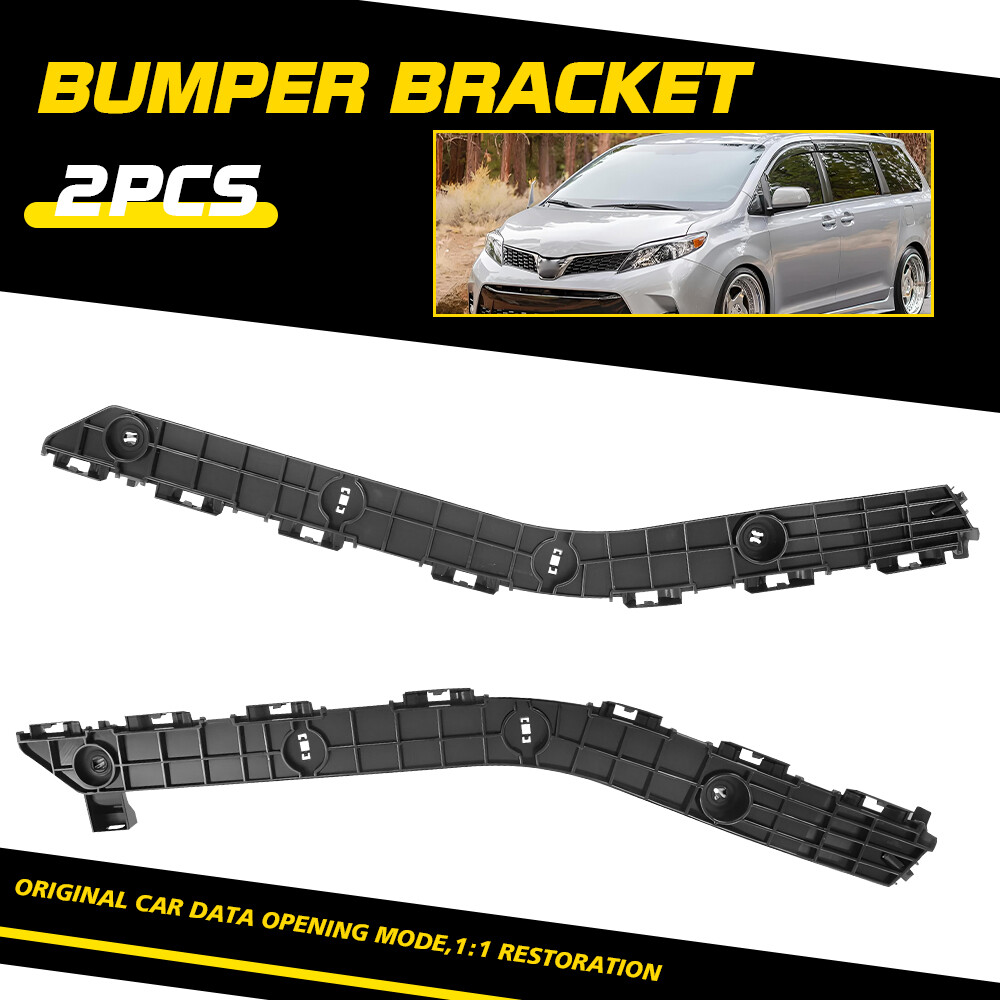 2011-2020 Toyota Sienna Left Right Rear Bumper Brackets Retainer Support  
