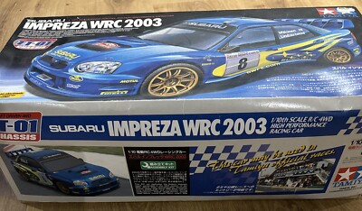 SUBARU インプレッサ WRC 2003 58305 Subaru Impreza WRC 2003 1/10th Scale 4WD High Performance
