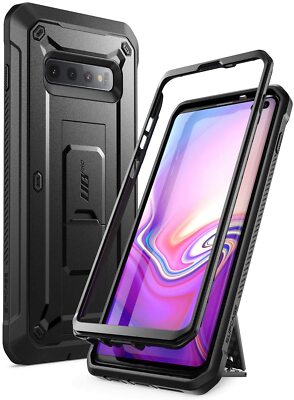 For Galaxy S10 / S10+ S10 Plus Case SUPCASE UBPRO Shockproof Cover Holster